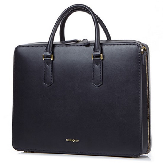 쌤소나이트 남성 LANNER BRIEFCASE NAVY_DS841001