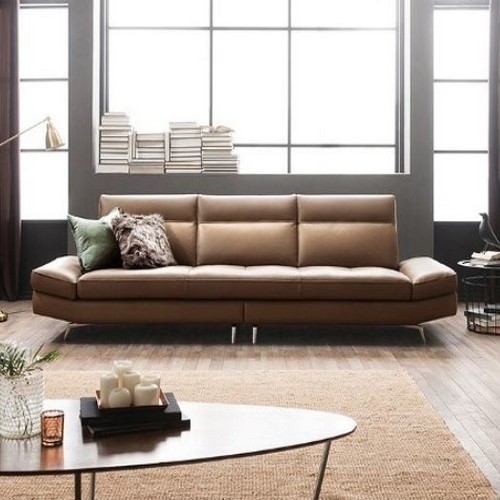 자코모 레이 이태리 천연가죽 소파 4인용