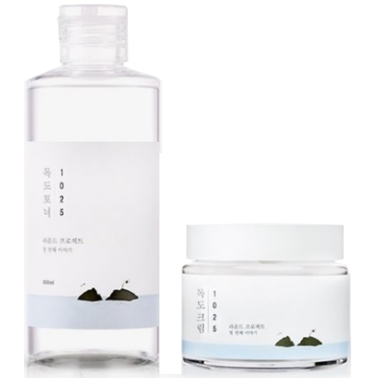 라운드랩 1025 독도 토너 500ml + 크림 80ml