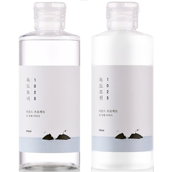 라운드랩 1025 독도 토너 200ml + 로션 200ml
