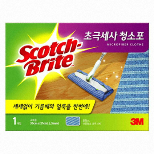 3M 스카치브라이트 초극세사 청소포 표준형 1매