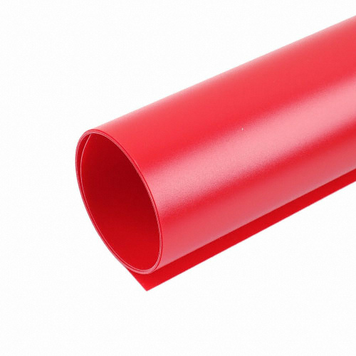 라이트컴 Coms 촬영 PVC 양면 무광 배경지 100x193cm 레드 BS647