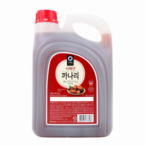 대상 청정원 서해안 까나리액젓 3kg