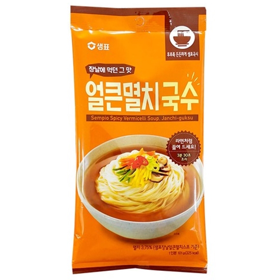 샘표식품  얼큰 멸치국수 101g