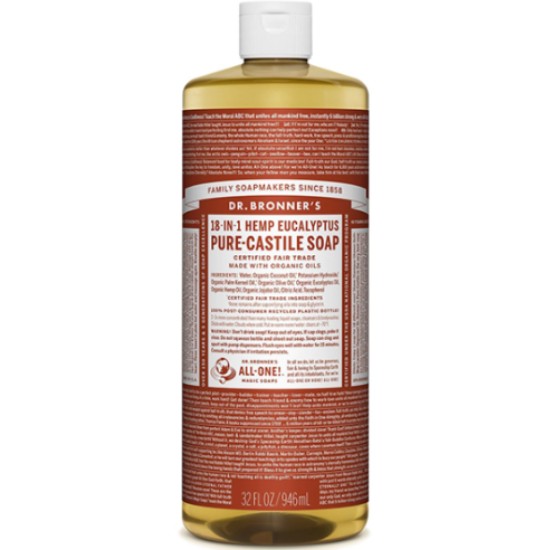  닥터브로너스 유칼립투스 퓨어 캐스틸 솝 950ml [1개]