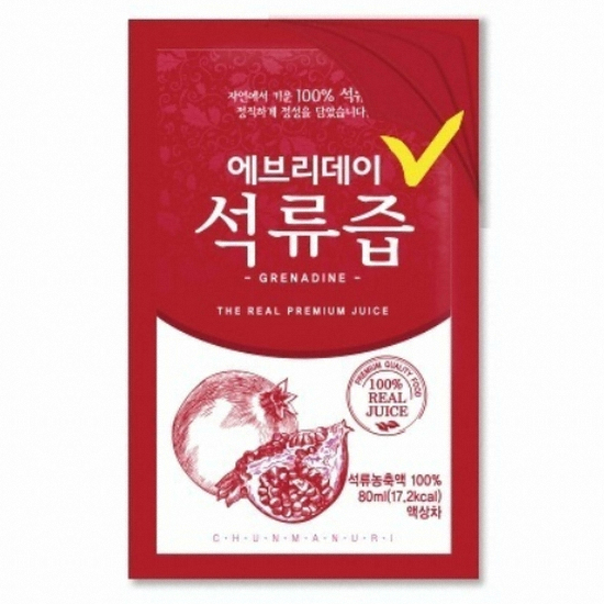  무주안성천마작목반 에브리데이 석류즙 80ml 100포 [1개]