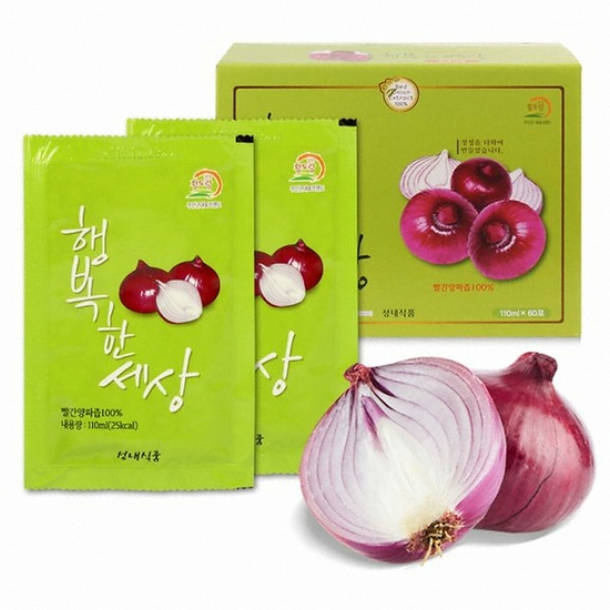 성내식품 행복한 세상 빨간양파즙 110ml 120포