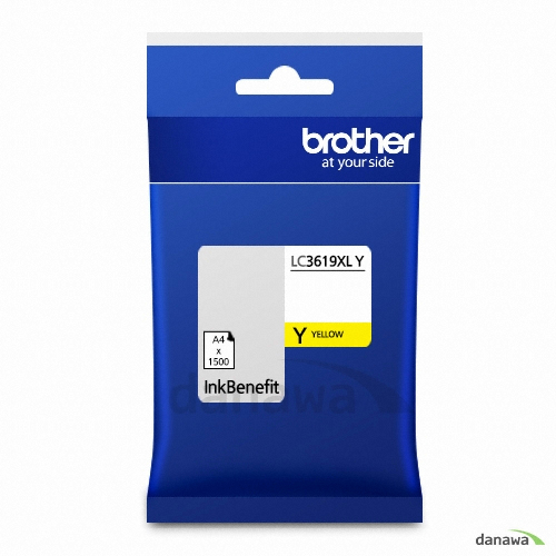 Brother  정품 LC-3619XL Y 노랑