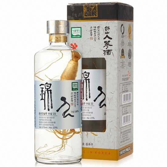 금산인삼주 수삼 23 375ml