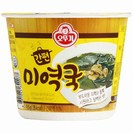 오뚜기  컵국 간편 미역국 9.5g