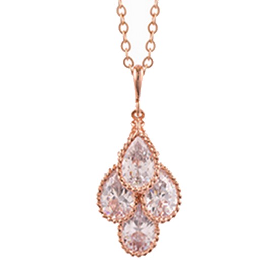 TIARIS  by시크릿 패션 목걸이 핑크샹그릴라/EVN117N