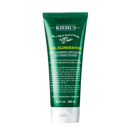 키엘 오일 일리미네이터 딥 클렌징 엑스폴리에이팅 페이스 워시 포맨 200ml