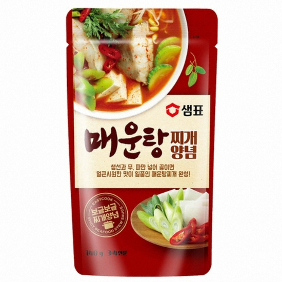 샘표 매운탕 찌개양념 140g