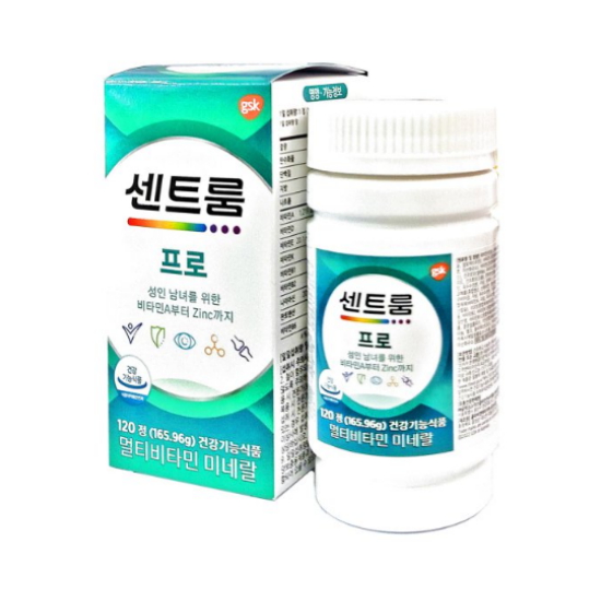 센트룸 프로 멀티비타민 미네랄 120정