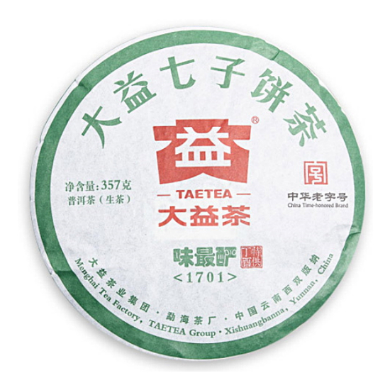 대익차  대익보이차 미최엄 (1701) 357g