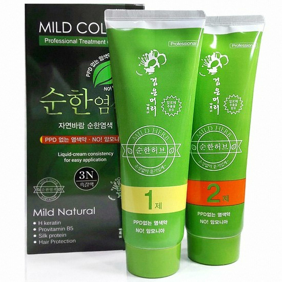 코스모스 검은머리 파뿌리 순한허브 트리트먼트 칼라