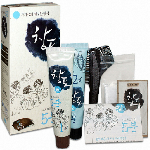 창포 단 5분 헤어 칼라 크림