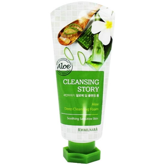 과일나라 세안이야기 알로에 딥 클렌징폼 120g