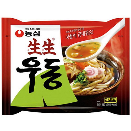 농심  생생 우동 253g