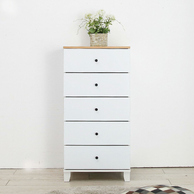 우아미가구 네무리 5단 서랍장 500