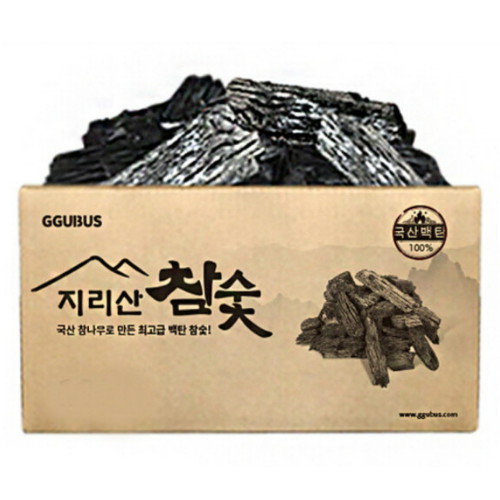 꾸버스  지리산 참숯 15kg