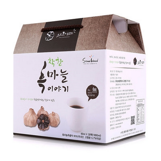 스트로아일랜드 의성산 착한흑마늘 진액 60ml x 30개입