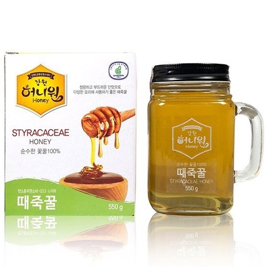 강원허니원영농조합법인 때죽 벌꿀 핸들컵 550gx2병 - 에누리 가격비교