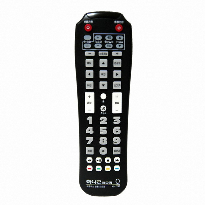 오성전자  하나로 리모컨 O 셋톱박스 전용 AS-7240