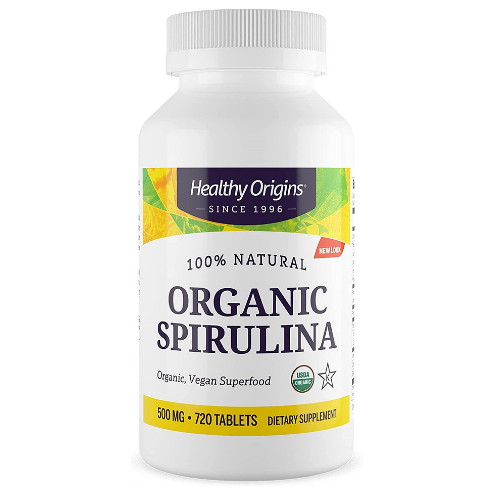 헬시오리진스 오가닉 스피루리나 500mg 720정