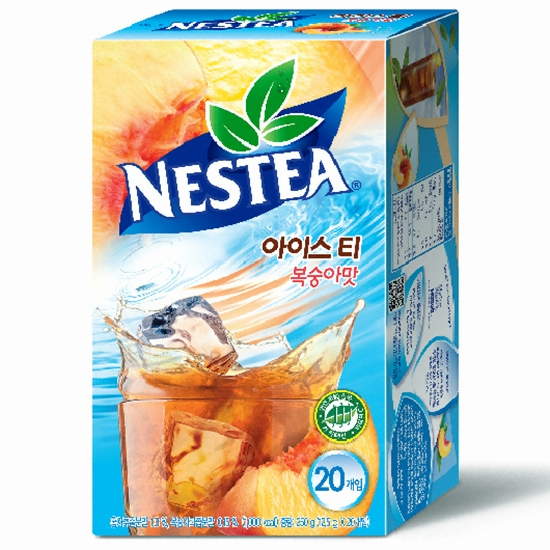 네슬레 네스티 복숭아 아이스티 20개입