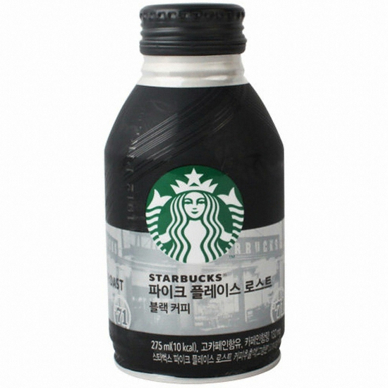 스타벅스 파이크 플레이스 로스트 블랙커피 275ml