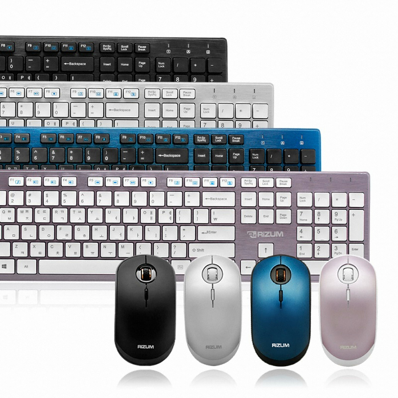 RIZUM  M10 무선 키보드 무소음 마우스 세트