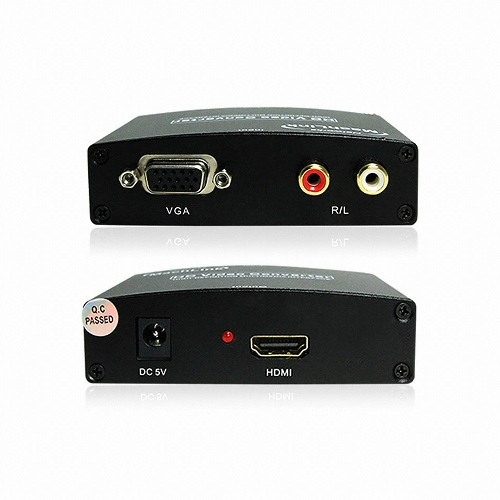 마하링크  VGA to HDMI + R/L 컨버터 (ML-VHC-P)