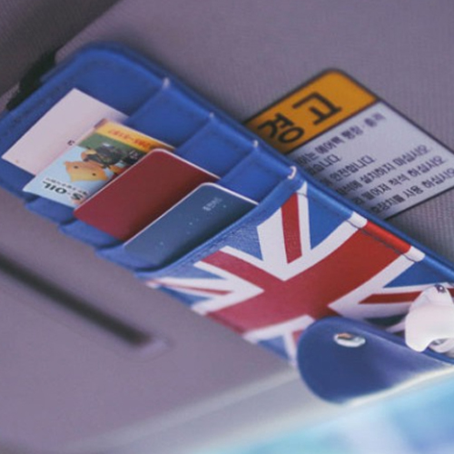 재미월드  썬바이저 유니언잭 포켓