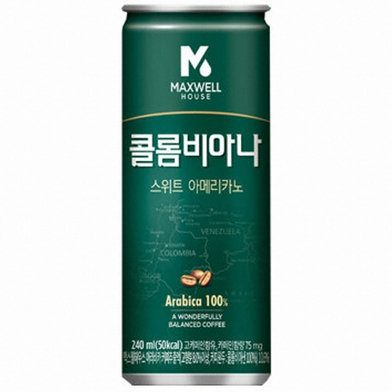 맥스웰하우스 콜롬비아나 스위트 아메리카노 240ml