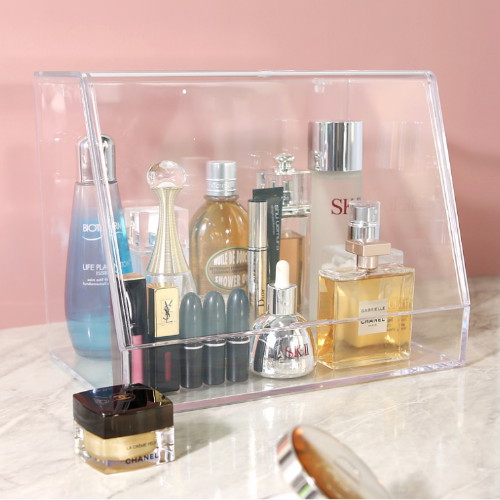 뉴퍼펙트 히키스 화장품 피규어 먼지차단 투명 아크릴 커버 수납정리함