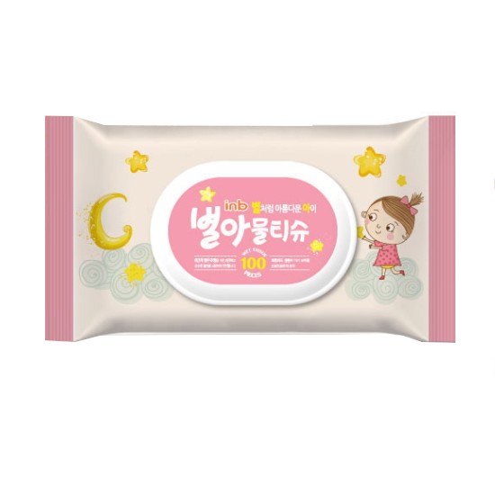 아이앤비 별아 물티슈 캡형 100매
