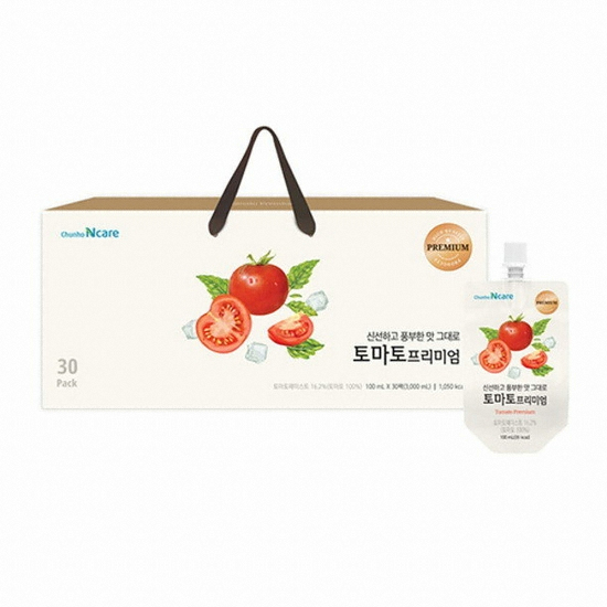천호엔케어 자연의 건강함 그대로 토마토 100ml 30포