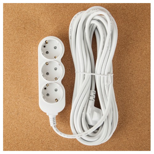 세계  3구 10A 안전캡 멀티탭