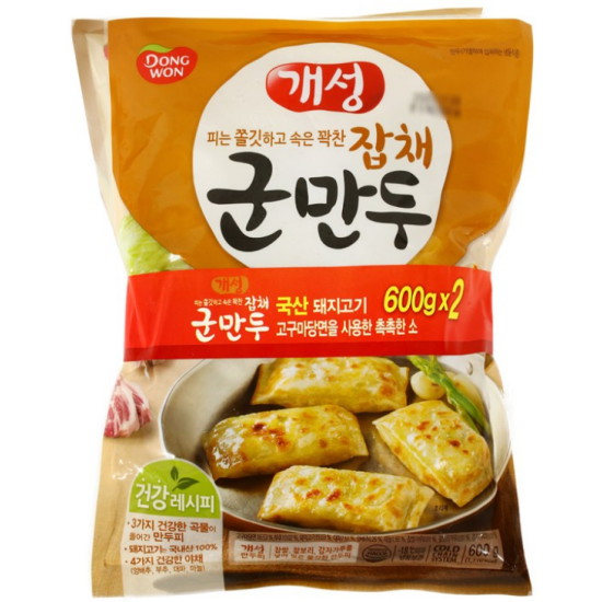동원F&B  개성 군만두 잡채 600g