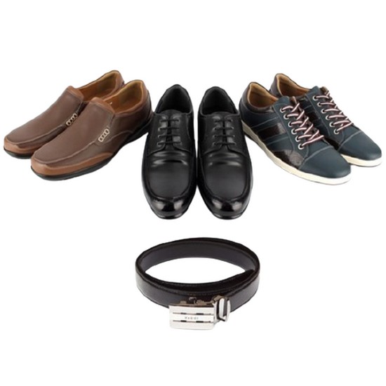 무다 TVA-290 2018  국내산 리얼 천연소가죽 남성화 3종셋트