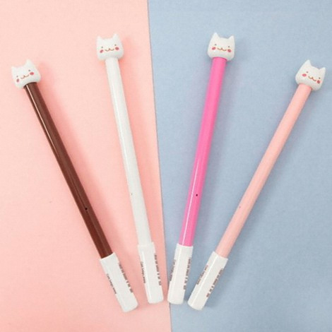 더오픈하우스  스마일 캣 젤펜 0.5mm