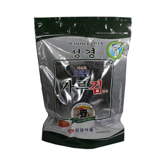 성경식품 지도표성경김 지도표 재래식 가루김 400g