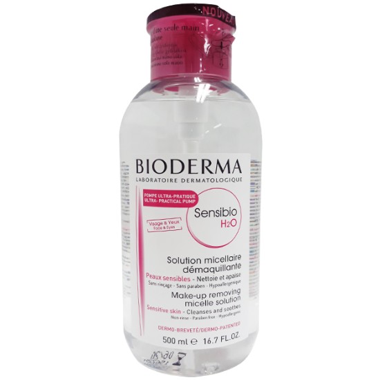 바이오더마 센시비오 H2O 클렌징 워터 펌프형 500ml