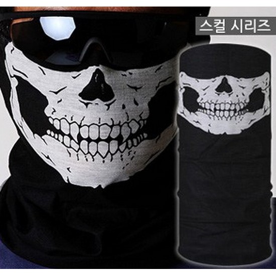 주온커머스 스컬 시리즈 멀티스카프