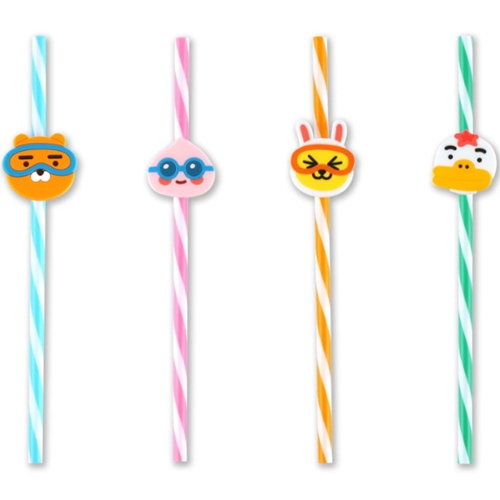 카카오프렌즈  언더더씨 스트로우 22cm