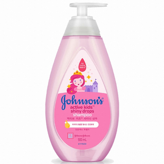 존슨즈베이비 액티브 키즈 샤이니 샴푸 500ml