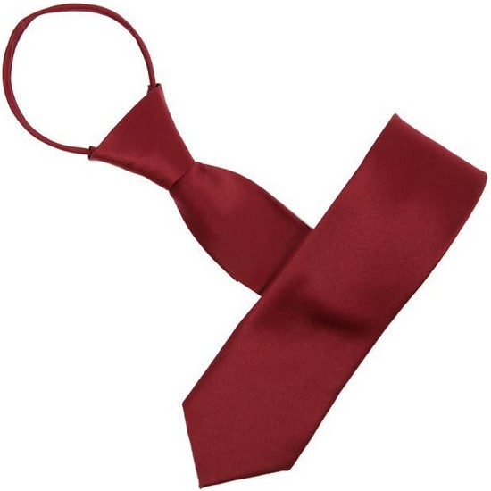 보드미 LTIE-121 무지컬러 넥타이  자동  와인 네이비 블랙