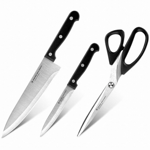 스위스밀리터리  주방칼 가위세트