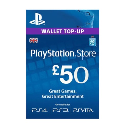 SIE  PSN 플레이스테이션 스토어 카드 영국